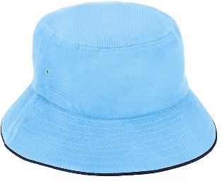 south coast bucket hat with trim